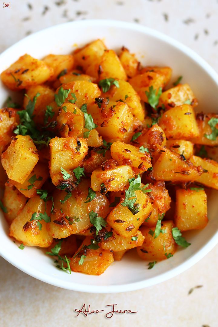 Spicy Potato Cubes